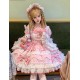 Heartbeat Doll Lily's Tea Party Long Sleeve One Piece(Reservation/Full Payment Without Shipping)